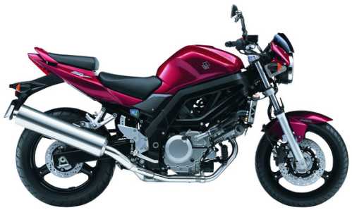SUZUKI SV 650 A 2007, Rot