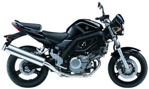 SUZUKI SV 650 A 2007, Schwarz