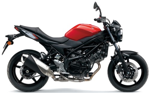 SUZUKI SV 650 A 2017, Rot