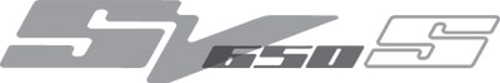 SUZUKI SV 650 S Logo