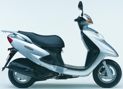SUZUKI UE 125 2003, Silber