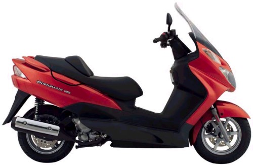 SUZUKI UH 125 2004, Rot