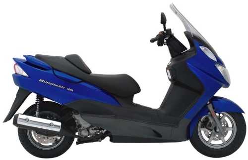 SUZUKI UH 125 2005, Blau