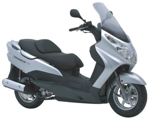 SUZUKI UH 125 2005, Silber