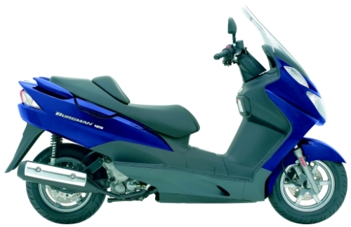 SUZUKI UH 125 2006, Blau