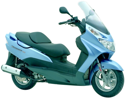 SUZUKI UH 125 2006, Silber