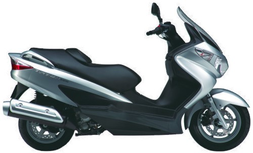 SUZUKI UH 125 2007, Silber