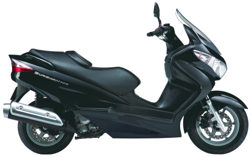 SUZUKI UH 125 2008, Schwarz