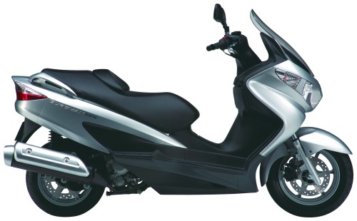 SUZUKI UH 125 2008, Silber