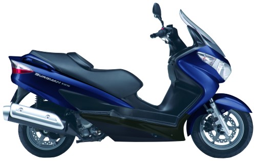 SUZUKI UH 125 2009, Blau