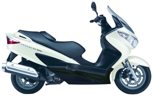 SUZUKI UH 125 2009, Weiss