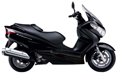 SUZUKI UH 125 2010, Schwarz