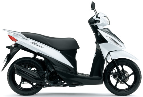 SUZUKI UK 110 NE 2015, Weiss
