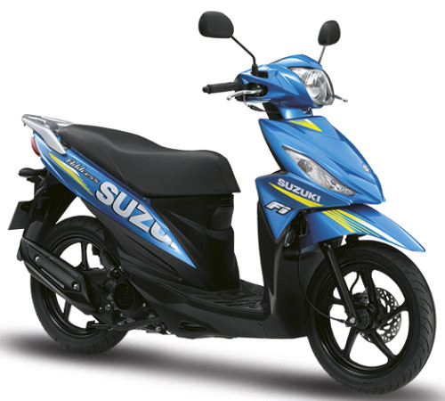 SUZUKI UK 110 NX 2015, Blau