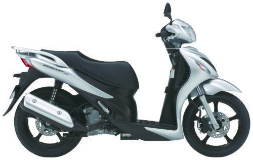 SUZUKI UX 125 2008, Silber
