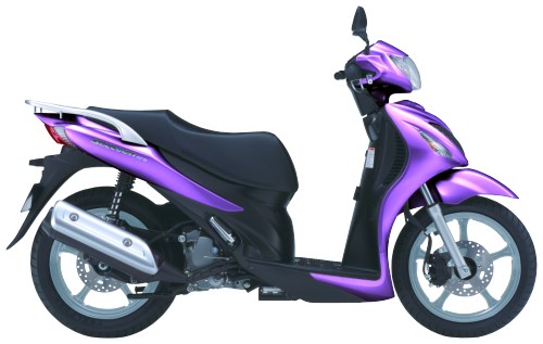 SUZUKI UX 125 2009, Purple