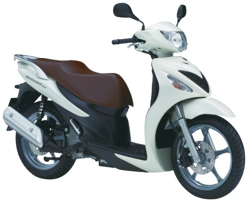 SUZUKI UX 125 2009, Weiss