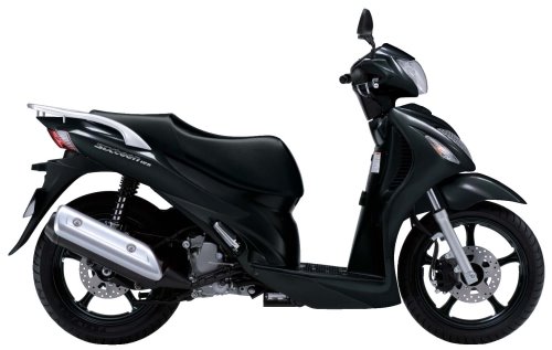 SUZUKI UX 125 2011, Schwarz