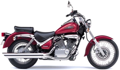 SUZUKI VL 125 LC 2006, Rot