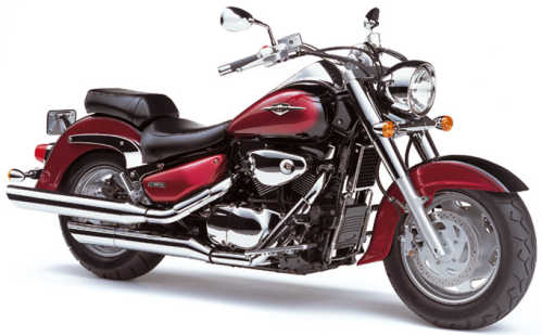 SUZUKI VL 1500 C 2007, Schwarz-Rot