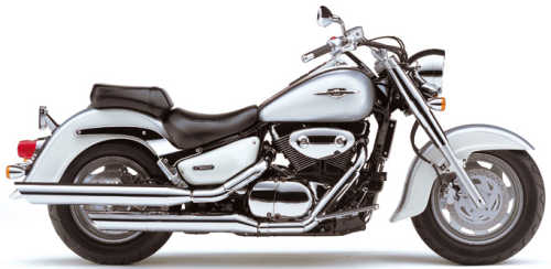 SUZUKI VL 1500 C 2007, Weiss-Silber