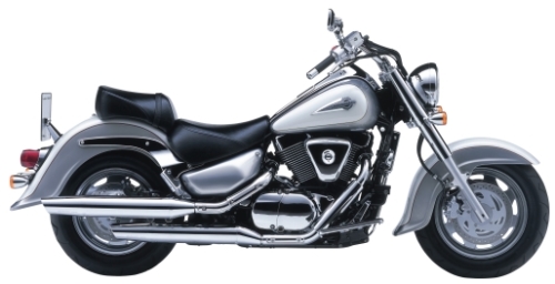 SUZUKI VL 1500 LC 2004, Silber-Weiss