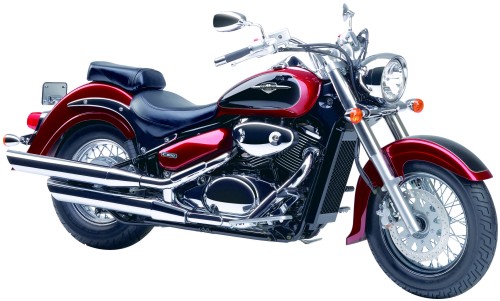 SUZUKI VL 800 C 2007, Schwarz-Rot