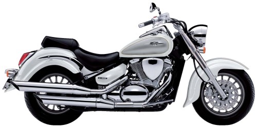 SUZUKI VL 800 CC 2013, Weiss-Silber