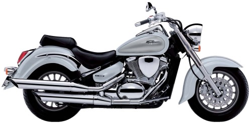 SUZUKI VL 800 CC 2014, Weiss-Silber