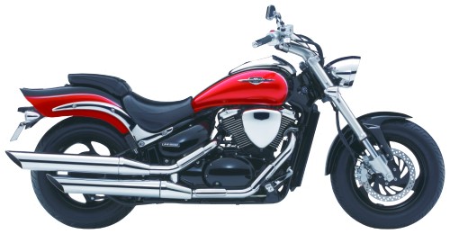 SUZUKI VZ 800 MZ 2009, Schwarz-Orange