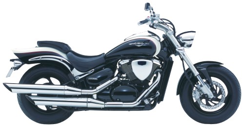 SUZUKI VZ 800 MZ 2009, Schwarz-Weiss