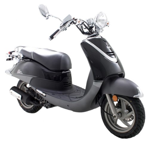 SYM Allo 125 2011, Schwarz