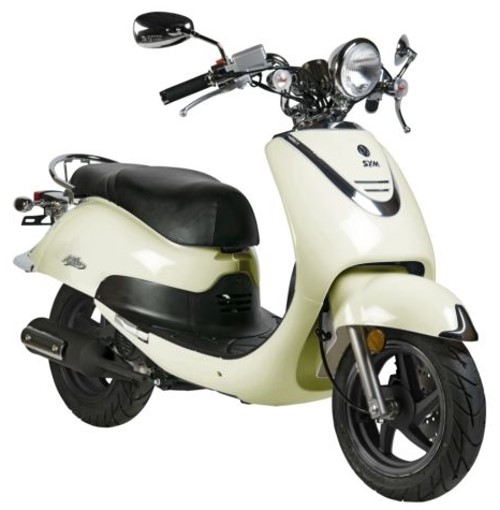 SYM Allo 125 2013, Champagner