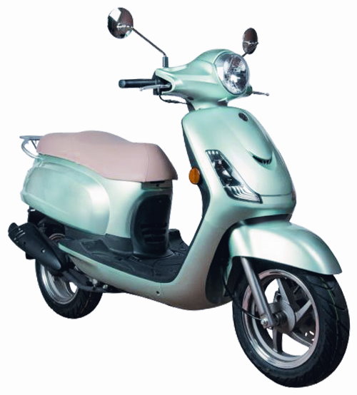 SYM Fiddle II 125 2009, Gr�n