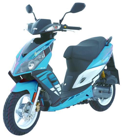 SYM Jet 50 SportX SR 2009, Blau