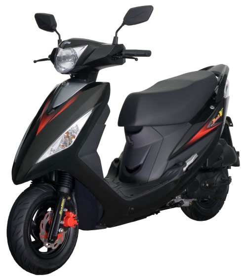 SYM Jet V 125 2012, Schwarz