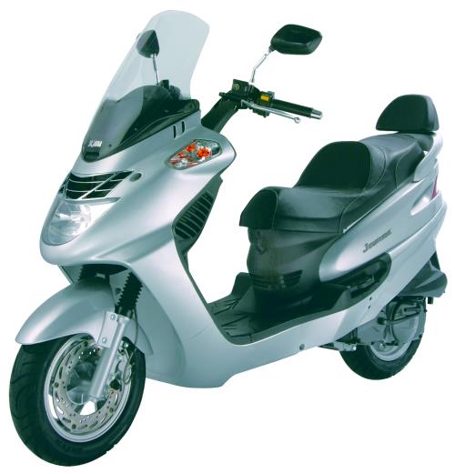 SYM Joyride 125 2009, Silber