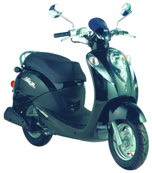 SYM Mio 50 2009, Schwarz