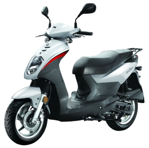 SYM Orbit II 50 2012, Silber-Schwarz