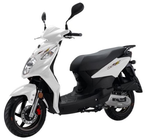 SYM Orbit II 50 2013, Weiss