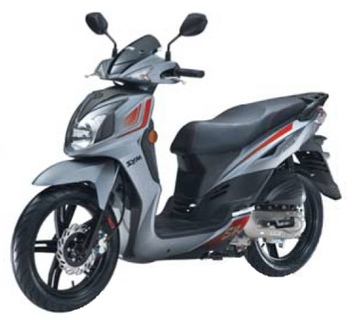 SYM SYMphony SR 50 2012, Matt Grau