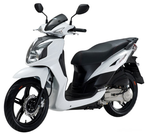 SYM SYMphony SR 50 2013, Weiss