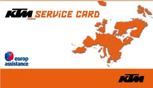 KTM Service-Card