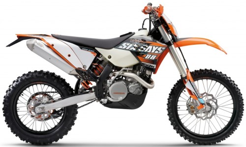 KTM EXC-R 450 SixDays 2009, Orange