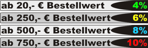 Online-Shop: Bis zu 10% Rabatt